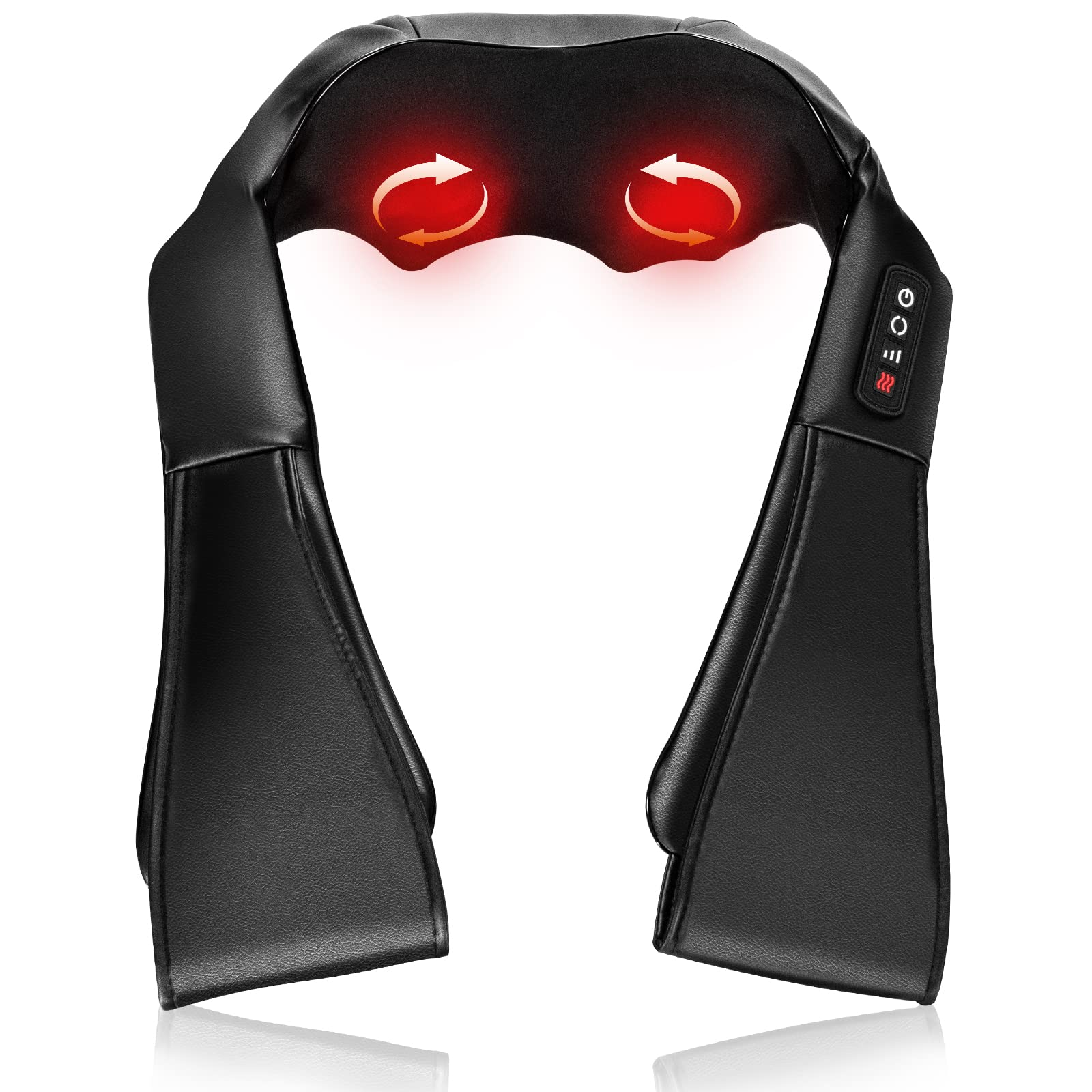 Premium Shiatsu Back and Neck Massager with Heat and Deep Kneading