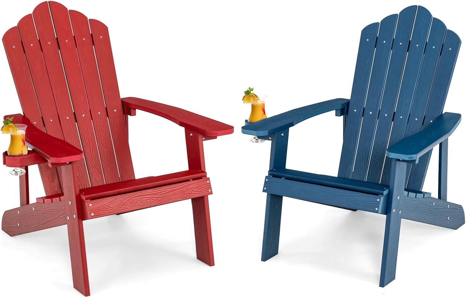 Giantex Outdoor Adirondack Chair - Oversized Patio Chairs