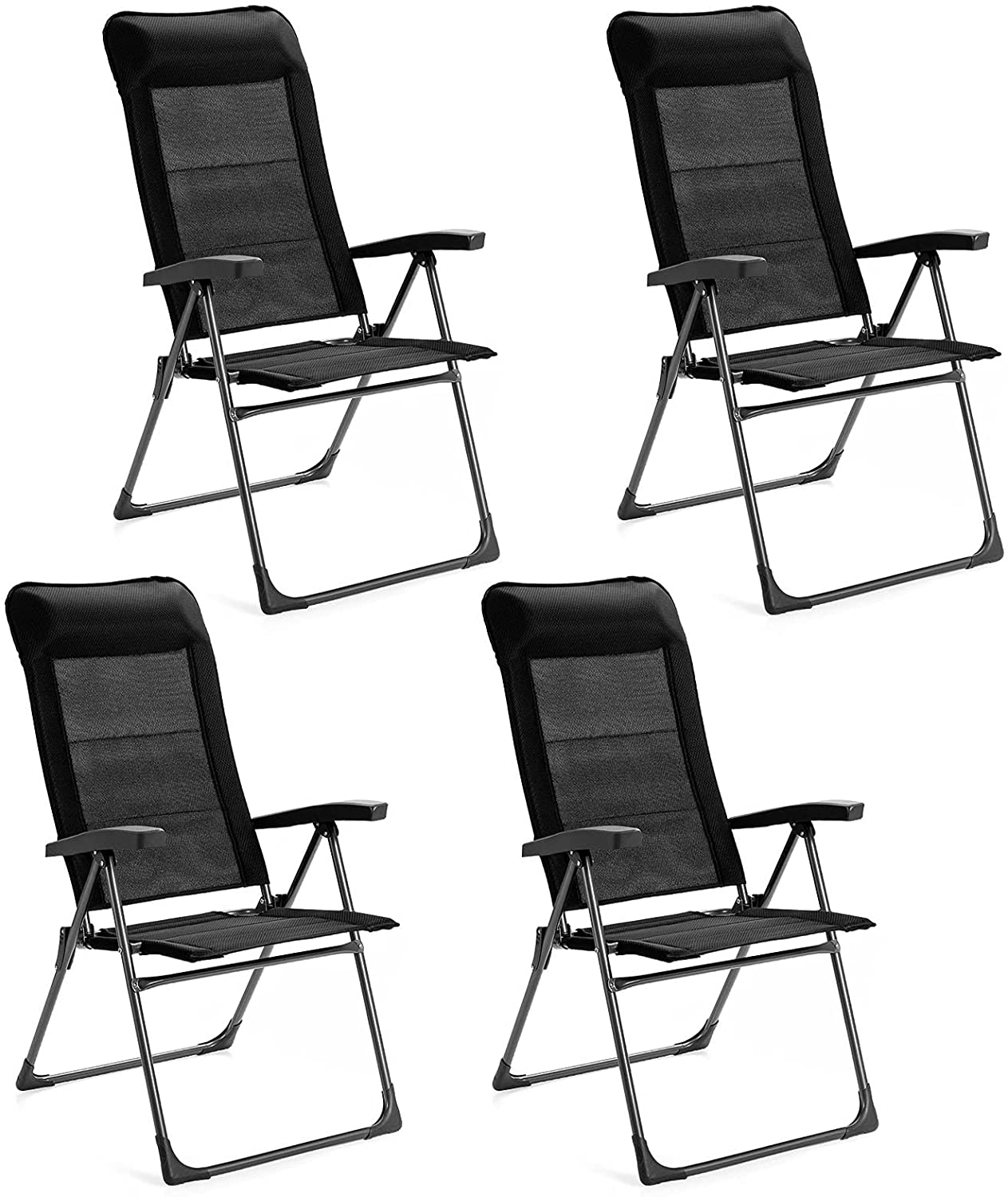 Giantex Patio Dining Chairs, Folding Patio Chairs