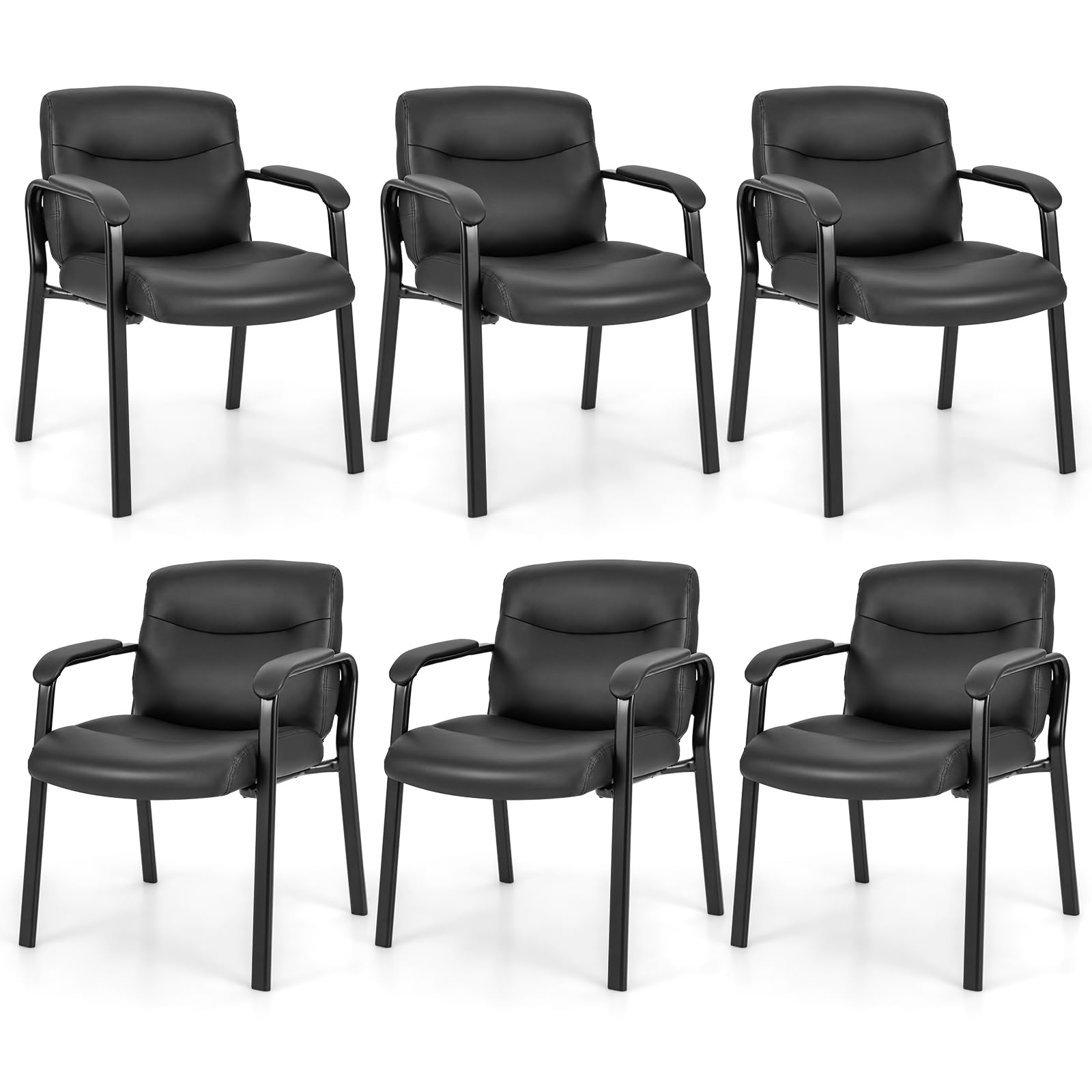 Giantex Waiting Room Chairs Set - Office Reception Chair Set