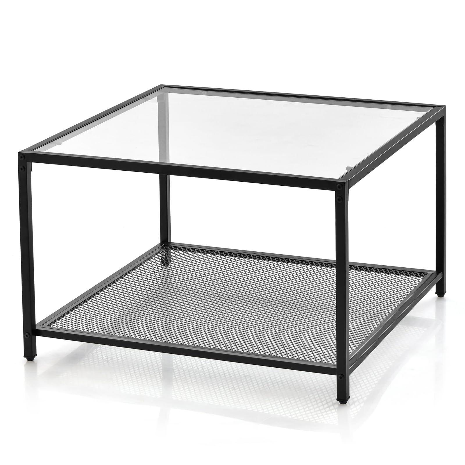 Giantex 27.5" Square Coffee Table