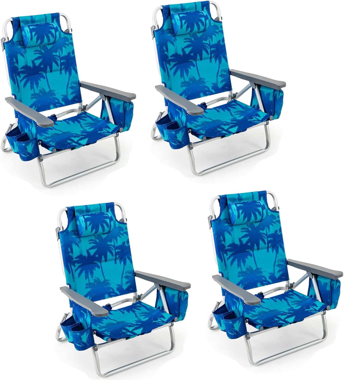 Giantex Beach Chair 2-Pack Sling Camping Chair