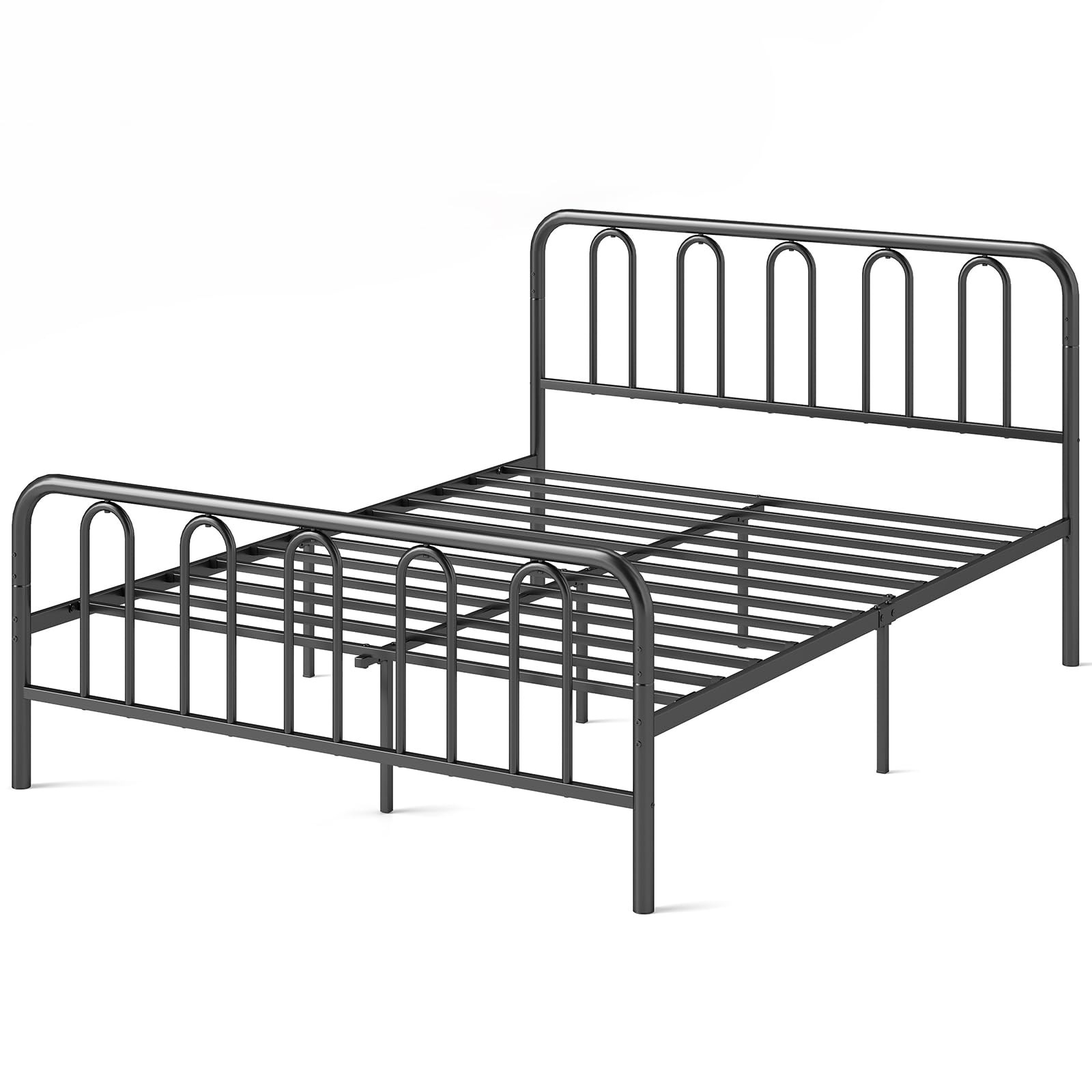 Giantex Full/Queen Size Bed Frame with Headboard