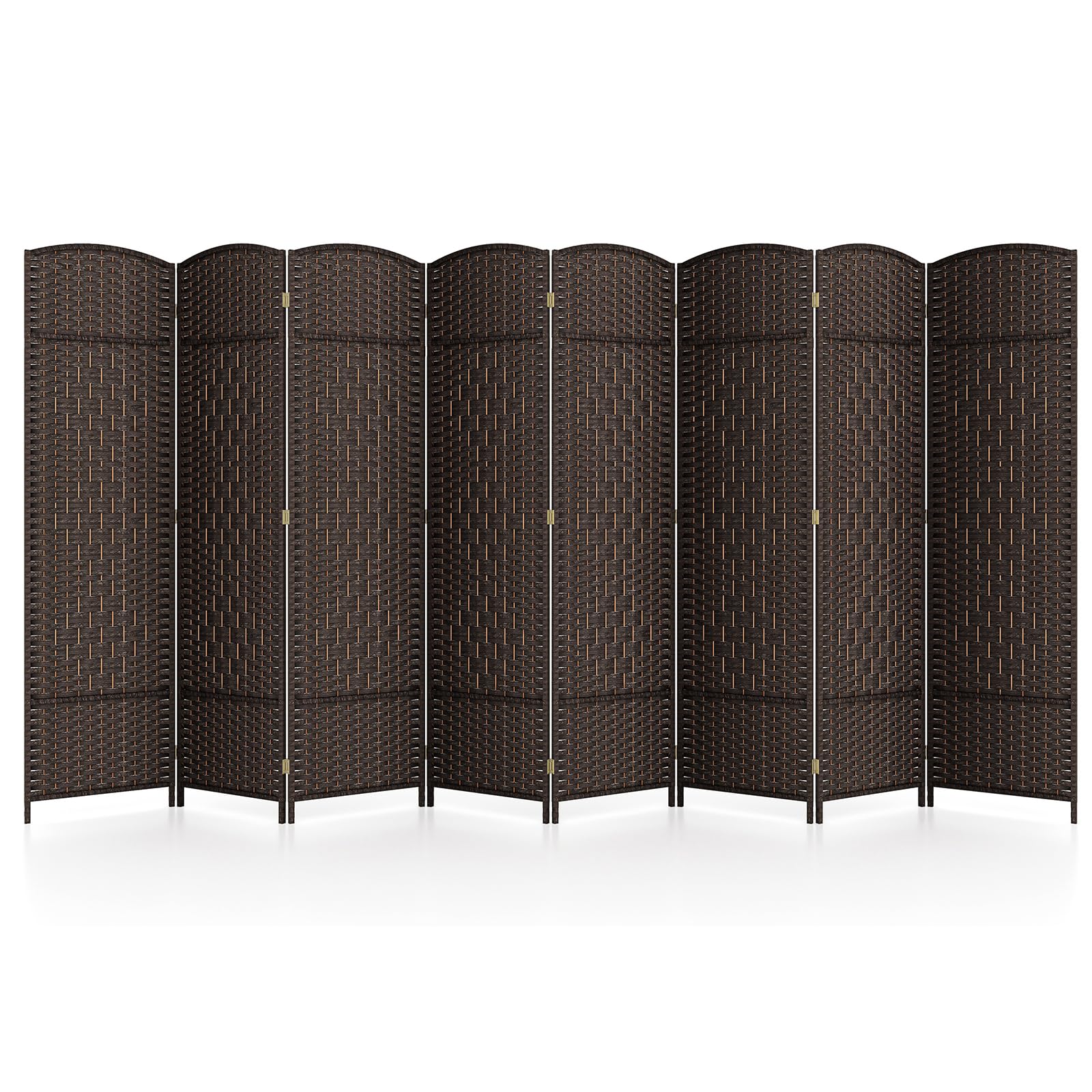 Giantex Room Divider 8 Panel - 6 FT Folding Privacy Screen