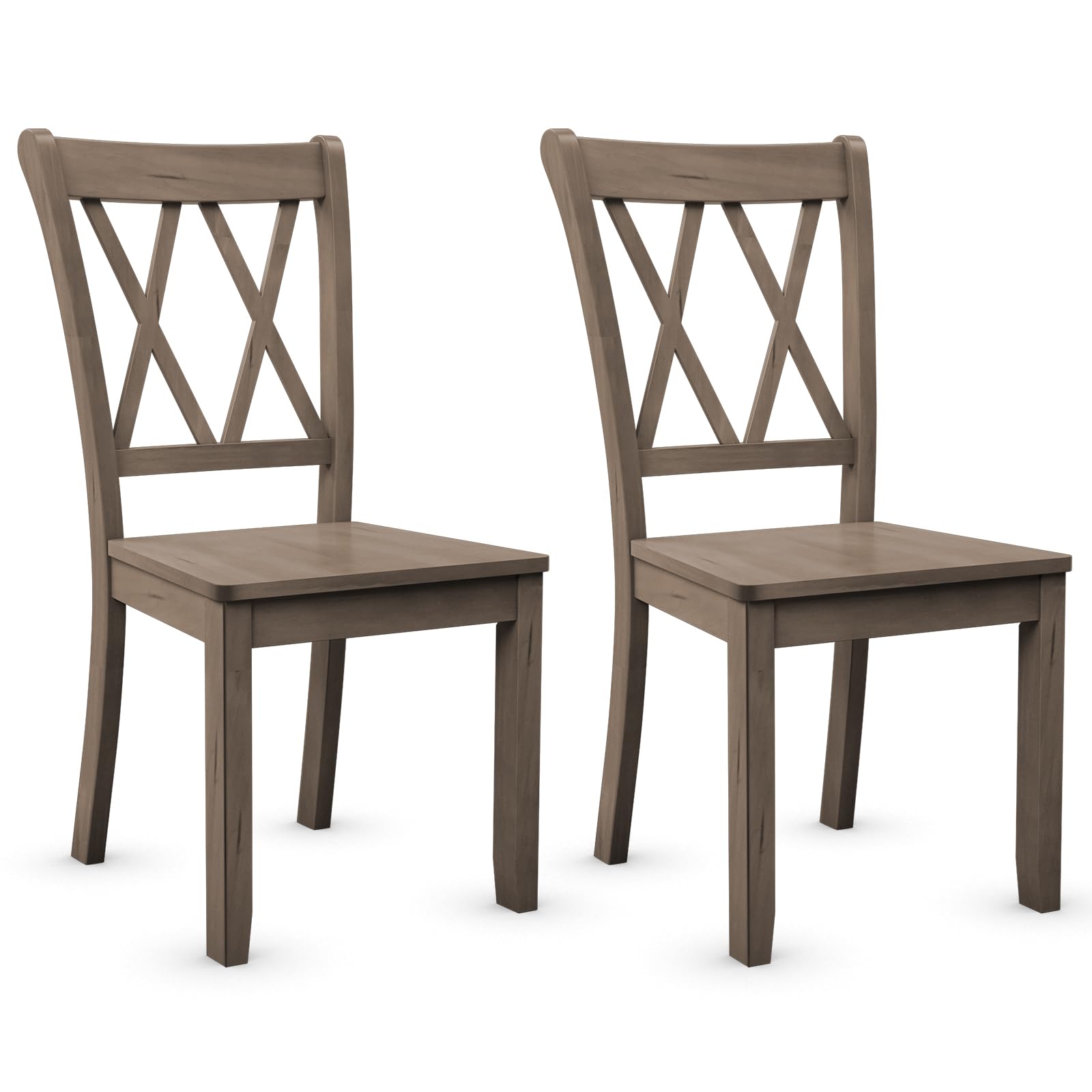 Giantex Rubber Wood Dining Room Side Chair