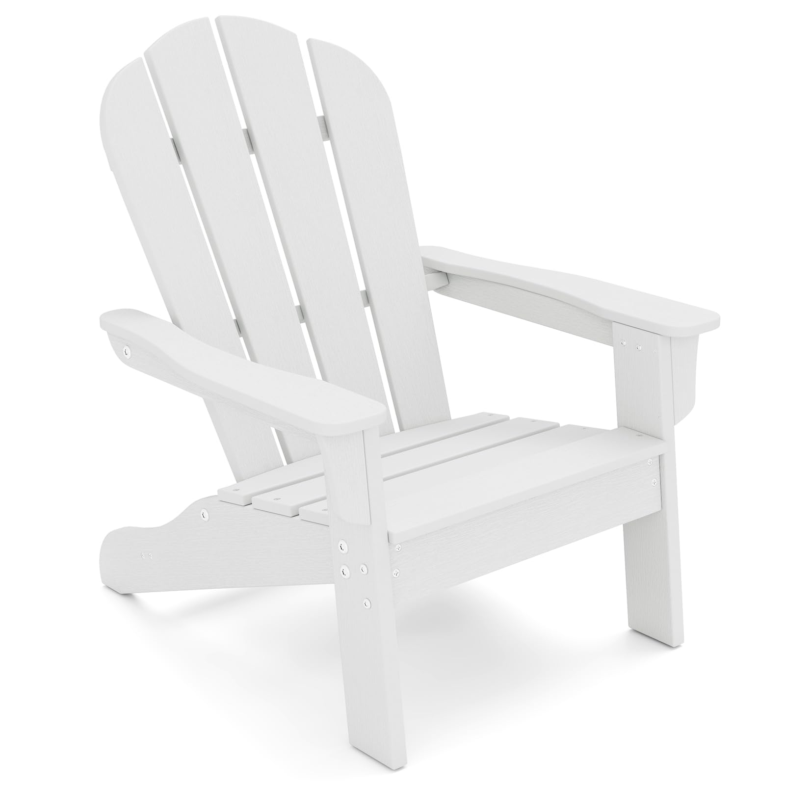 Giantex HDPE Kids Adirondack Chair - All-Weather Lawn Toddler Chair with Ergonomic Design