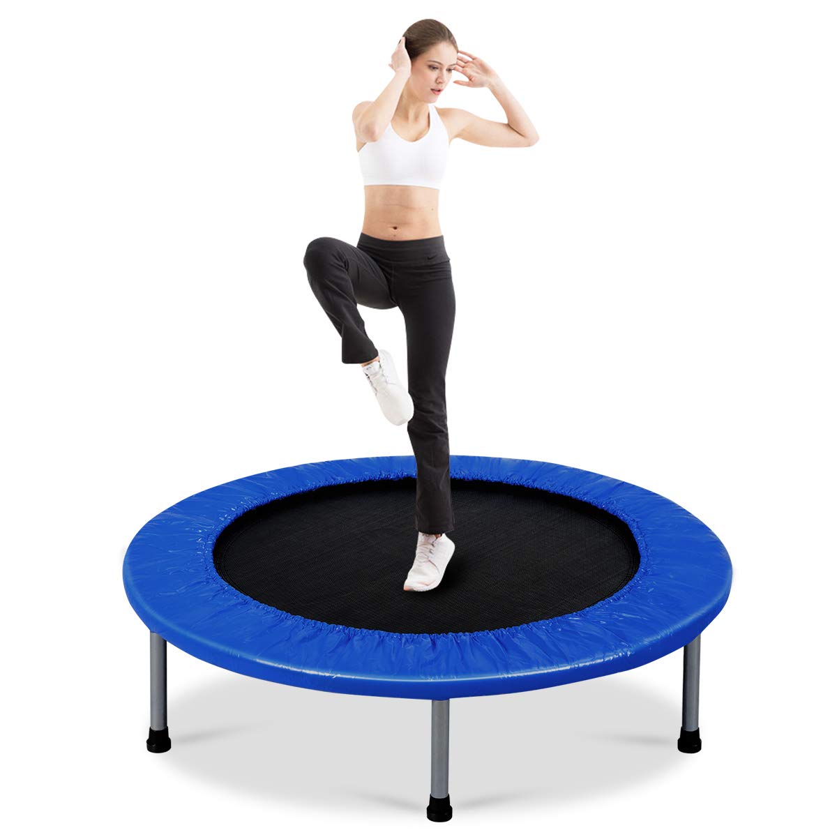 Giantex 36"  Foldable Rebounder Trampoline for Adults