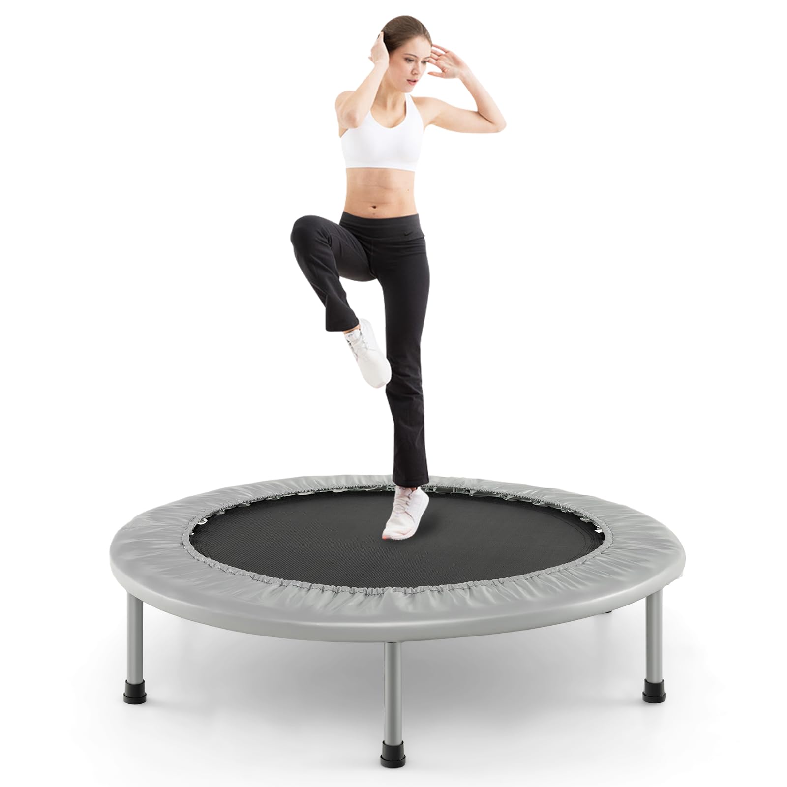 Giantex 36"  Foldable Rebounder Trampoline for Adults