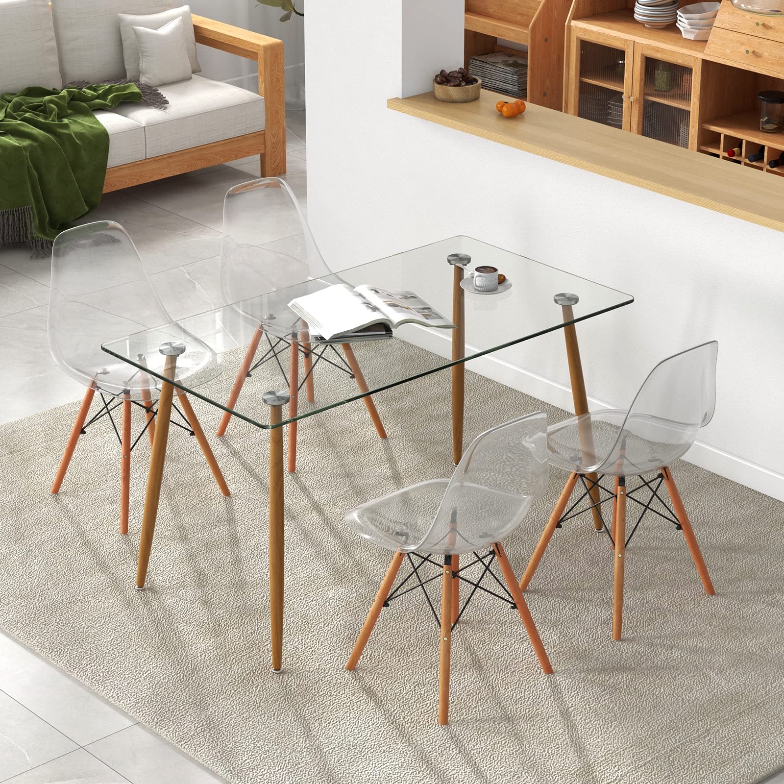 Giantex 5-Piece Dining Table Set