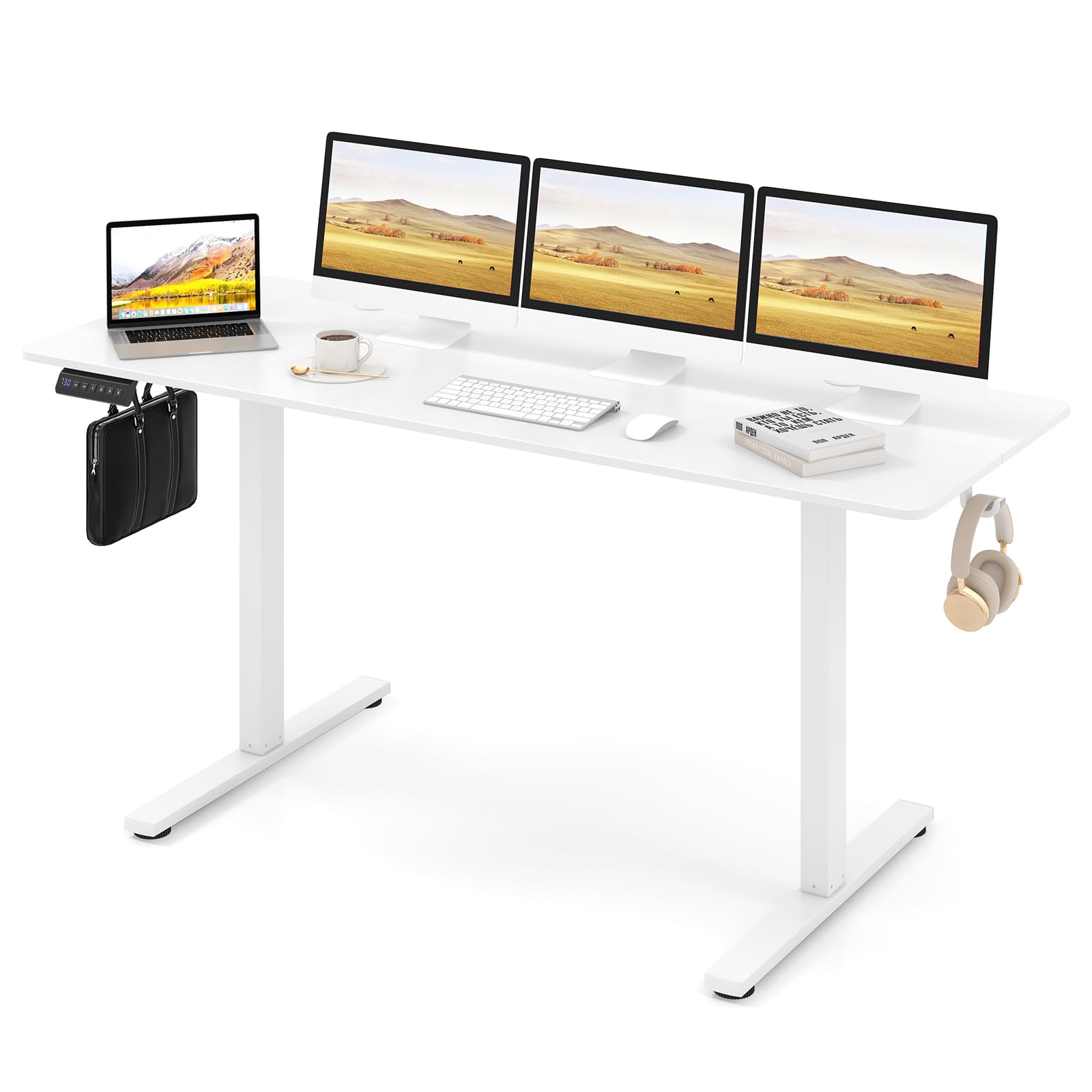 Giantex 63" x 24" Electric Standing Desk with Adjustable Height