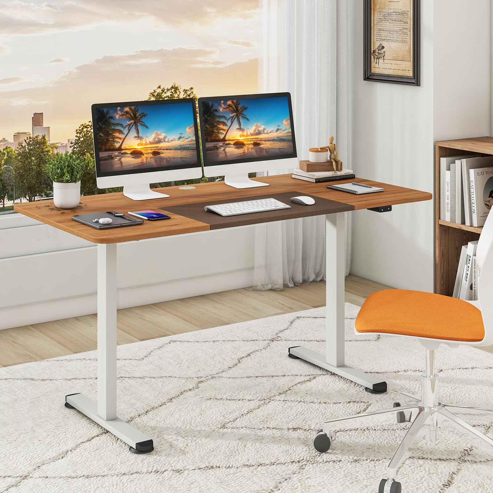 Giantex 55" x 28" Electric Standing Desk Adjustable Height