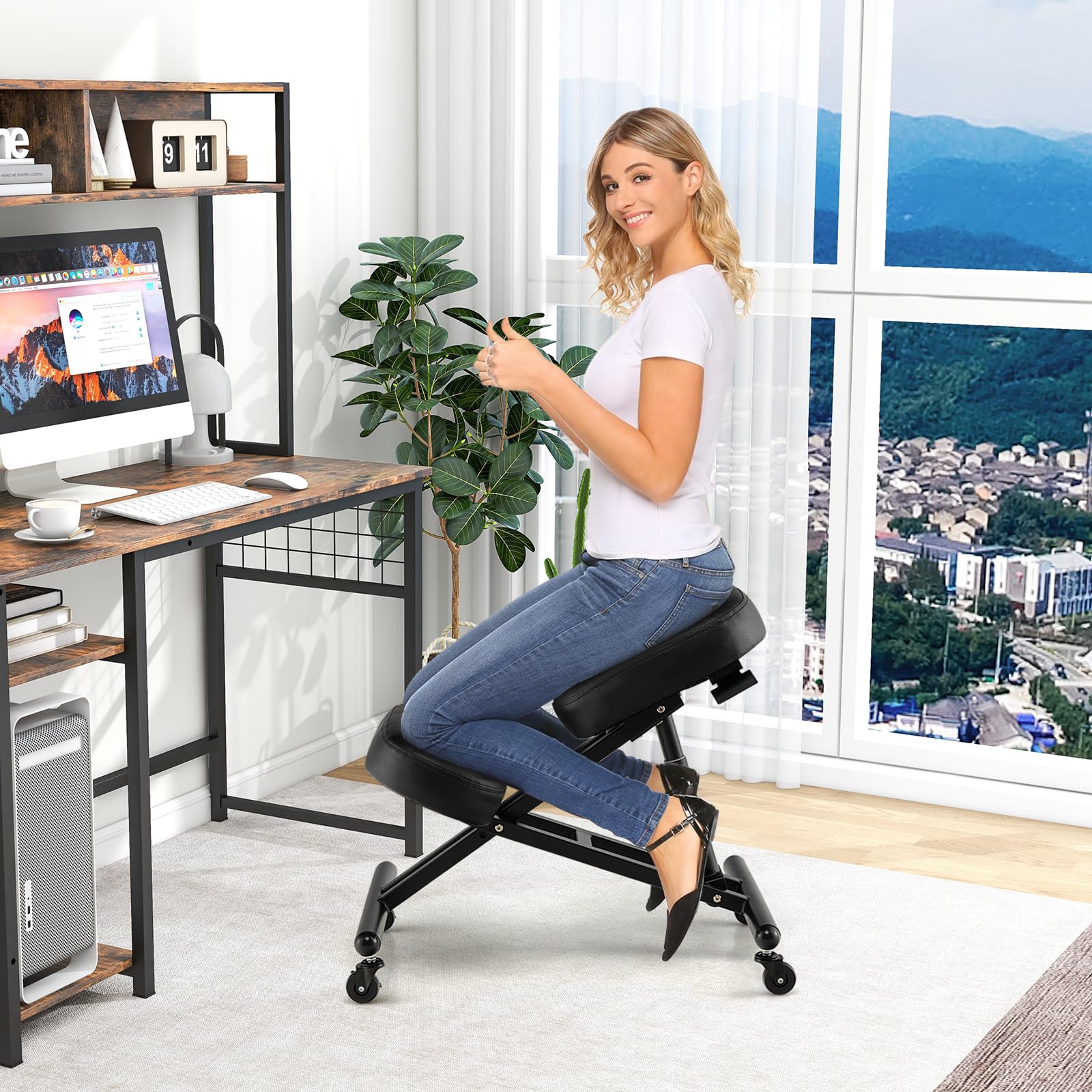 Giantex Ergonomic Kneeling Chair