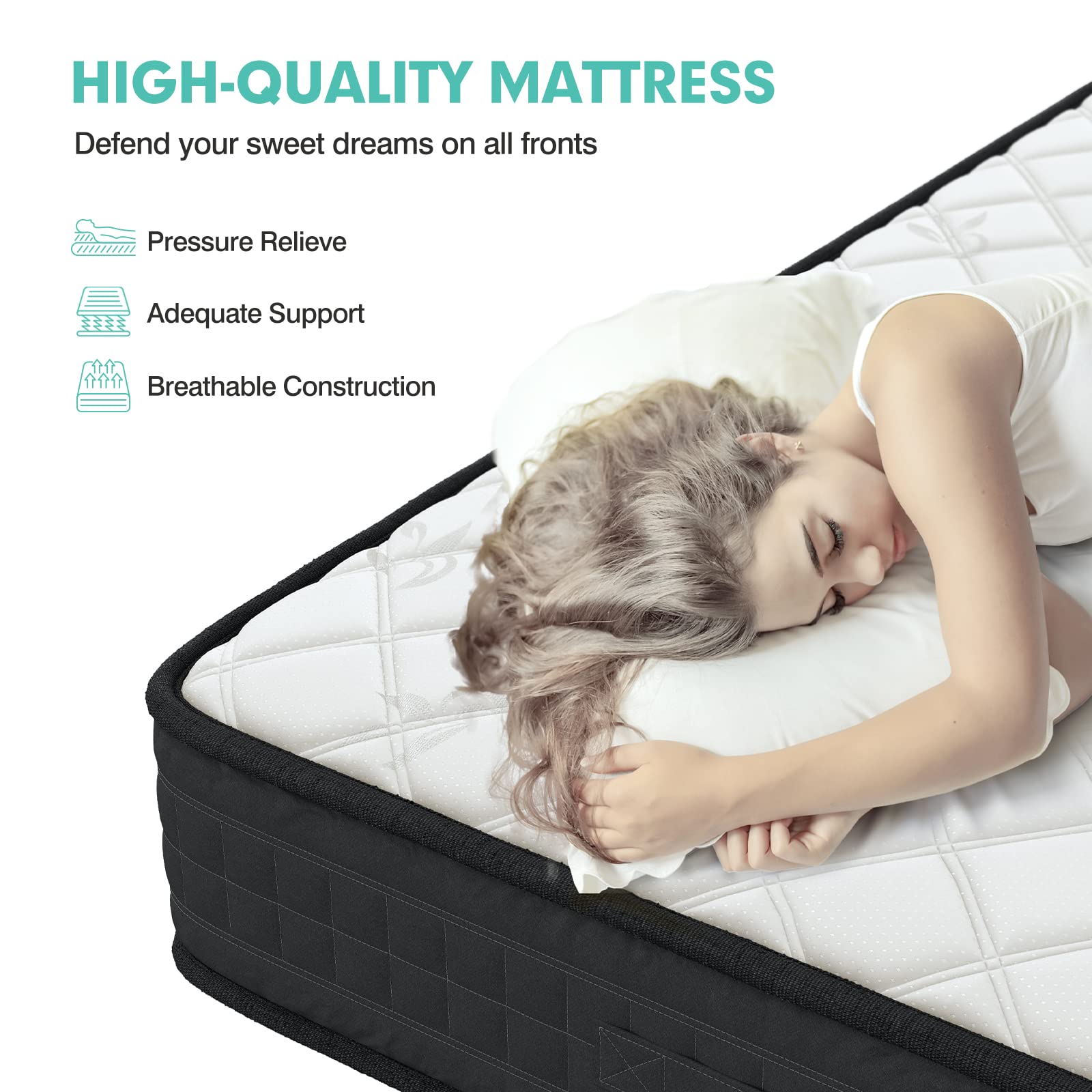 Giantex 8 Inch Mattress, Memory Foam Bed Mattress – Giantexus