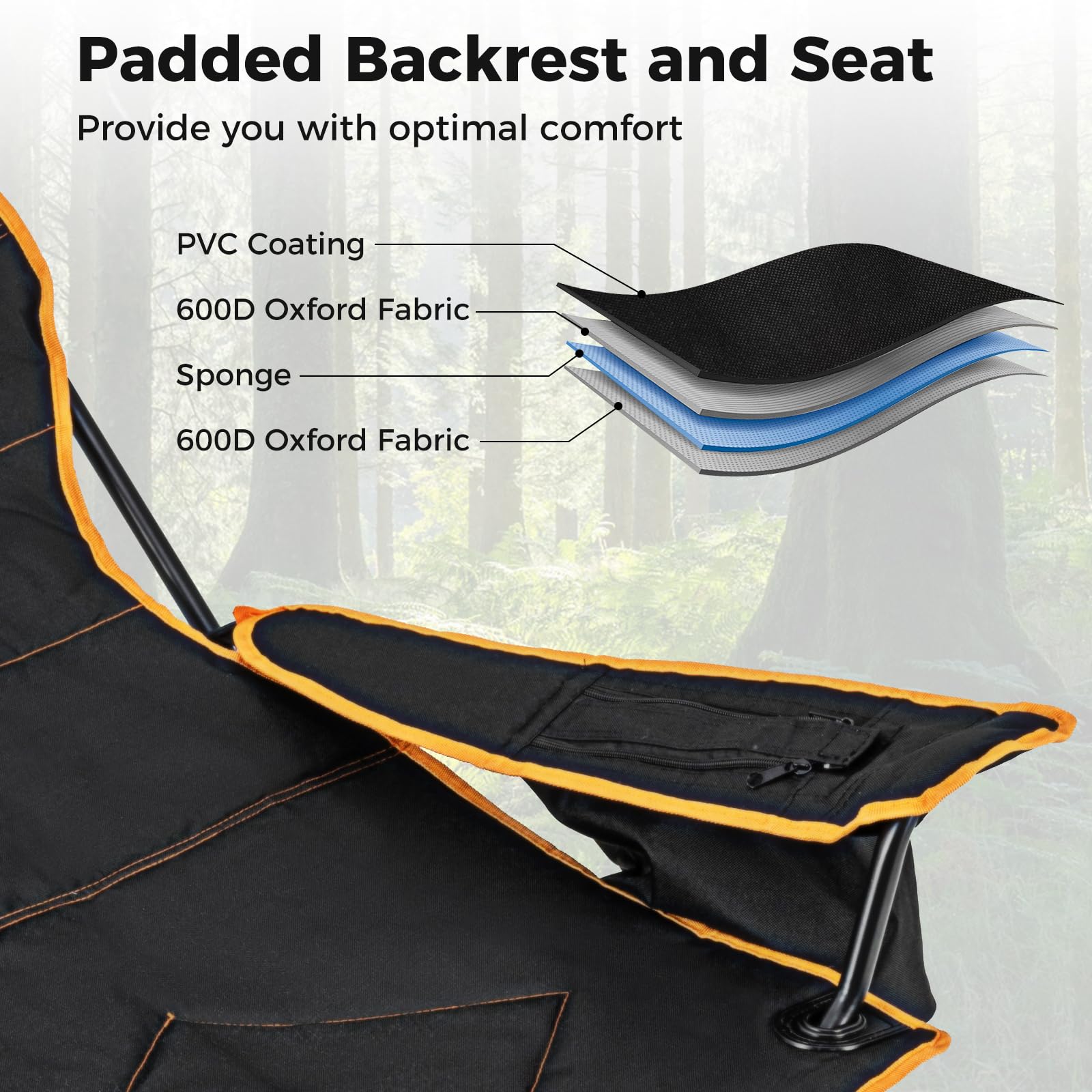 Giantex Hammock Camping Chair, Folding Chairs for Outside