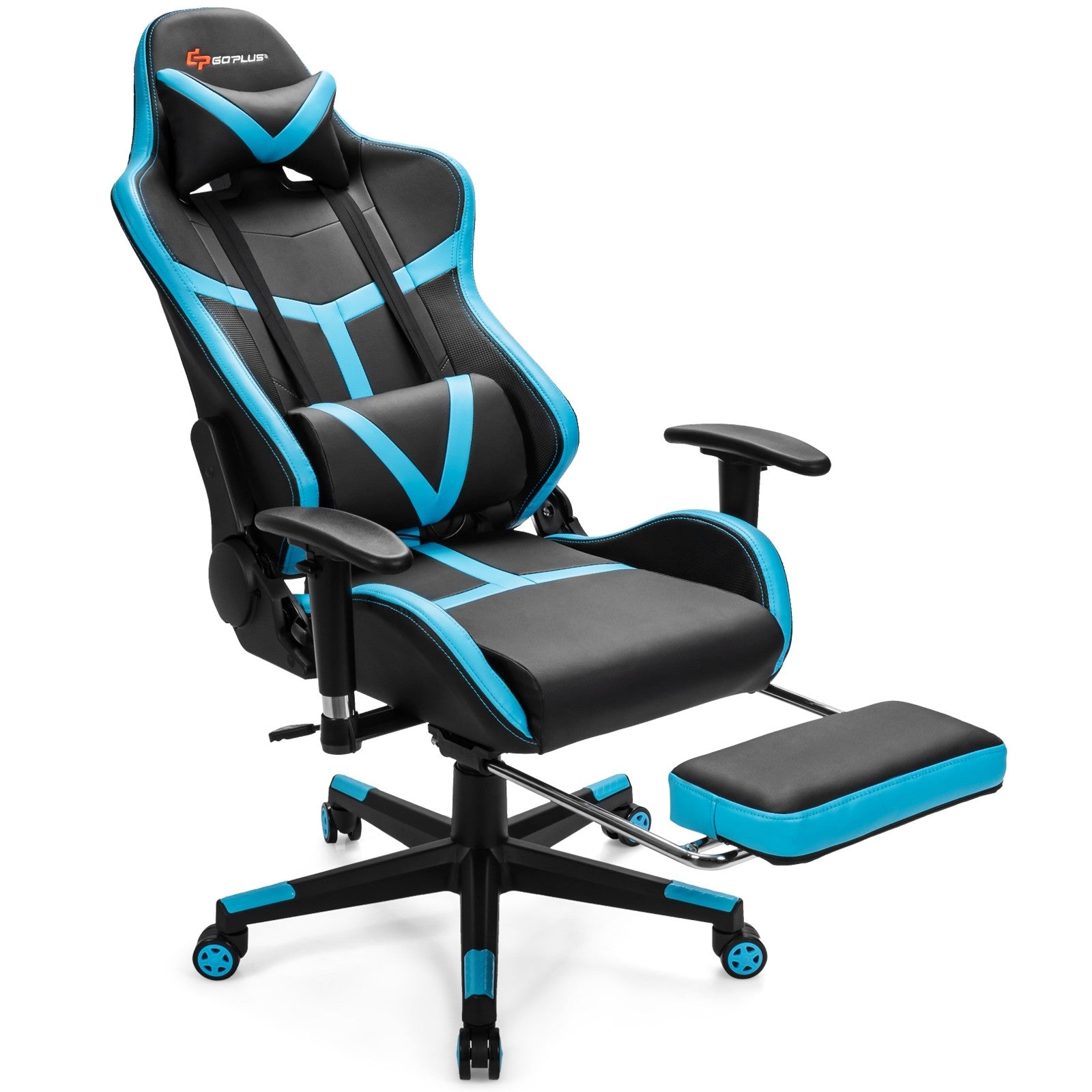 Computer Gaming Chair, Adjustable Massage Gaming Chair