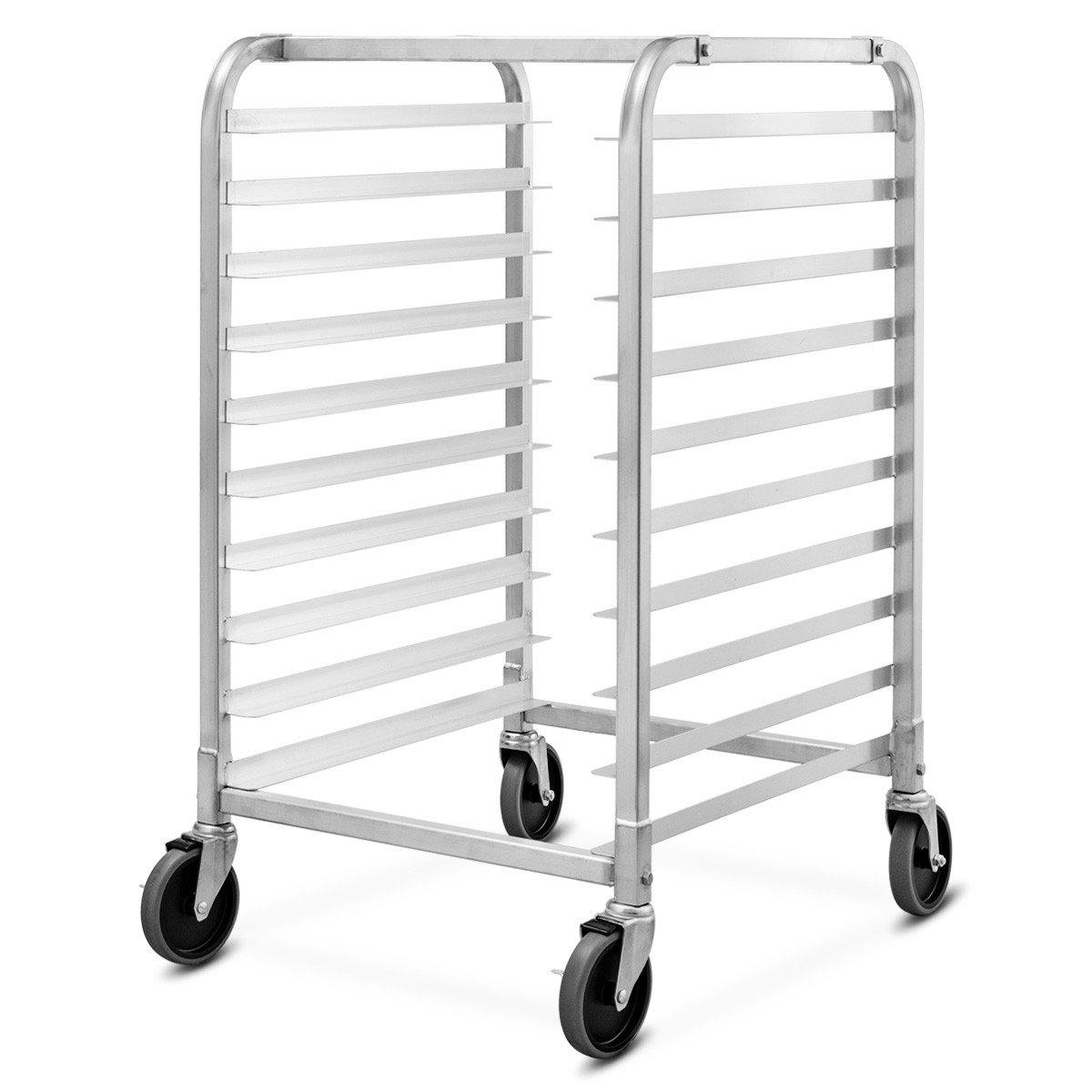 10 Tier Aluminum Bakery Rack Home Commercial Kitchen Bun Pan - Giantexus