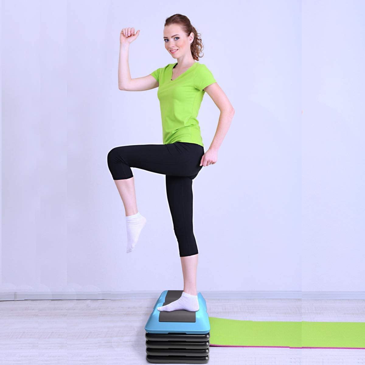 Aerobic Step Platforms and Risers