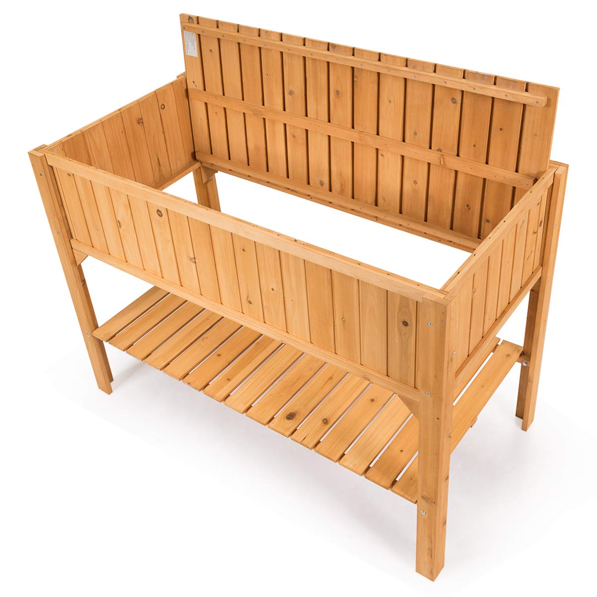 Raised Garden Planter Bed Box, 47" L x 22.5" W x 35.5" H