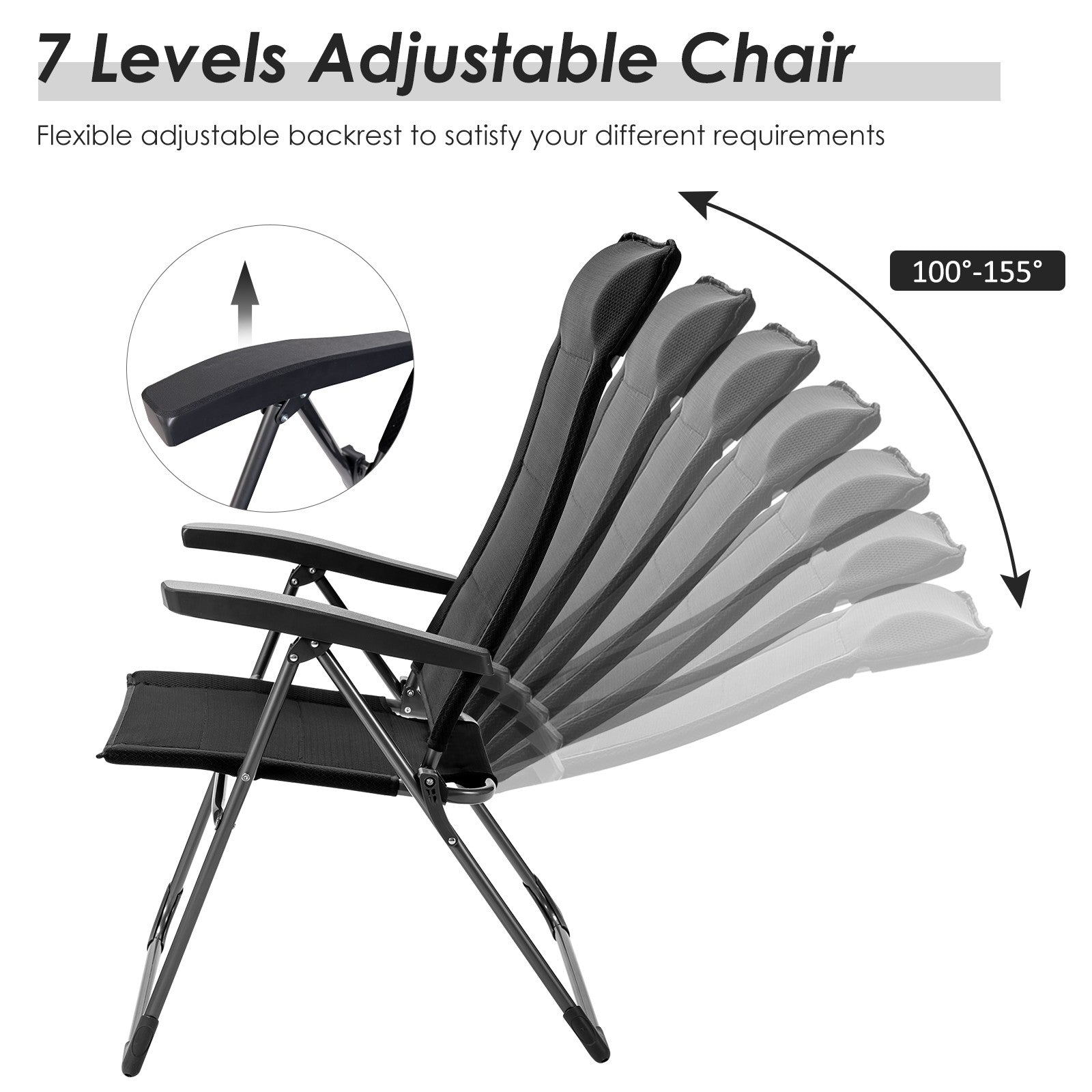 Giantex Patio Dining Chairs, Folding Patio Chairs