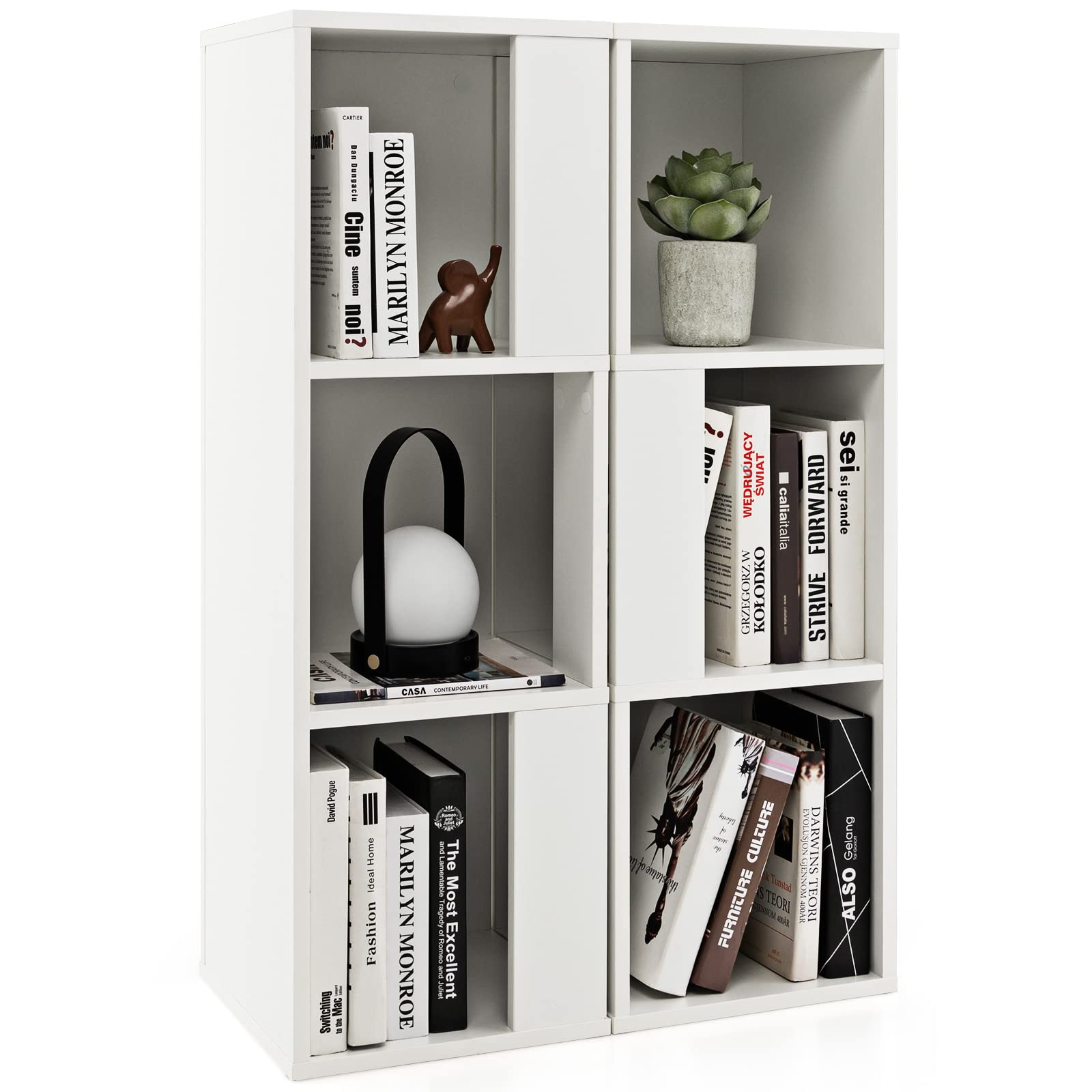 Giantex 6 Cube Bookcase