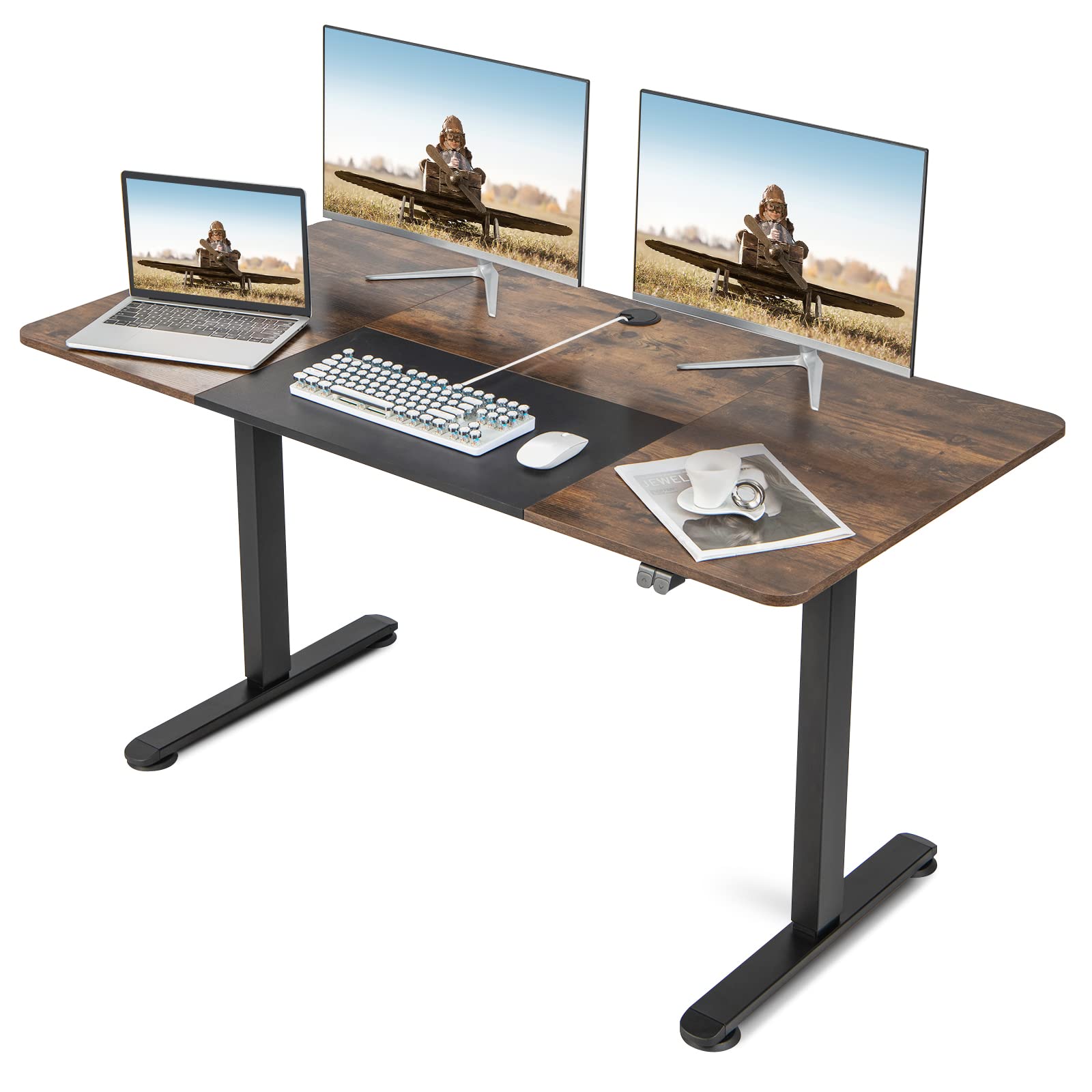 Giantex Electric Height Adjustable Standing Desk