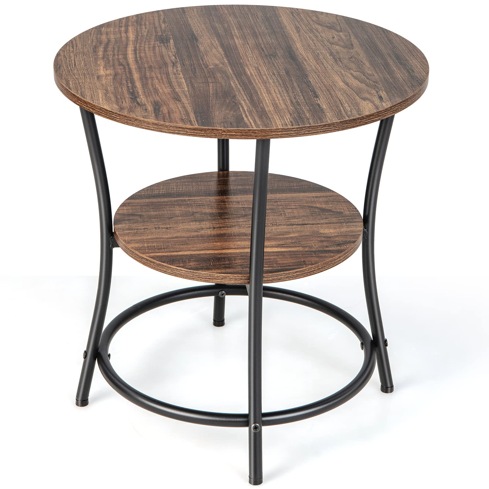 Giantex Round End Table Set