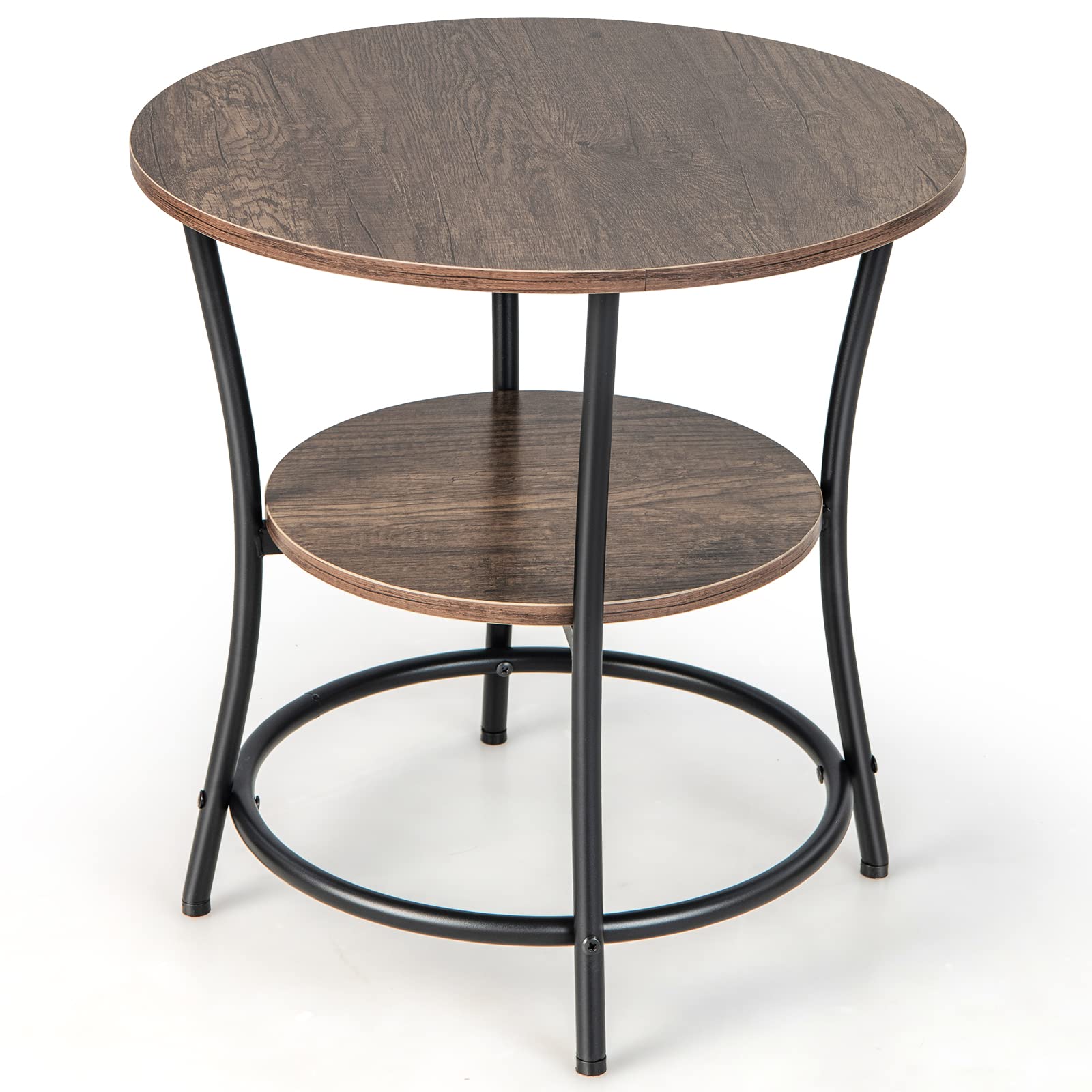 Giantex Round End Table Set