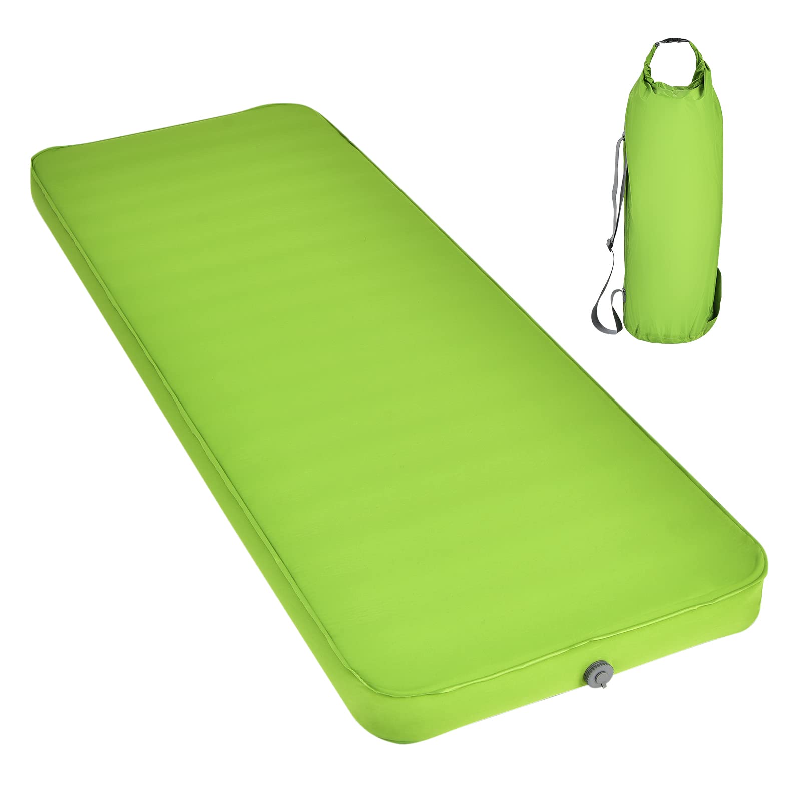 Lightweight Compact Air Mattress w/Carry Bag