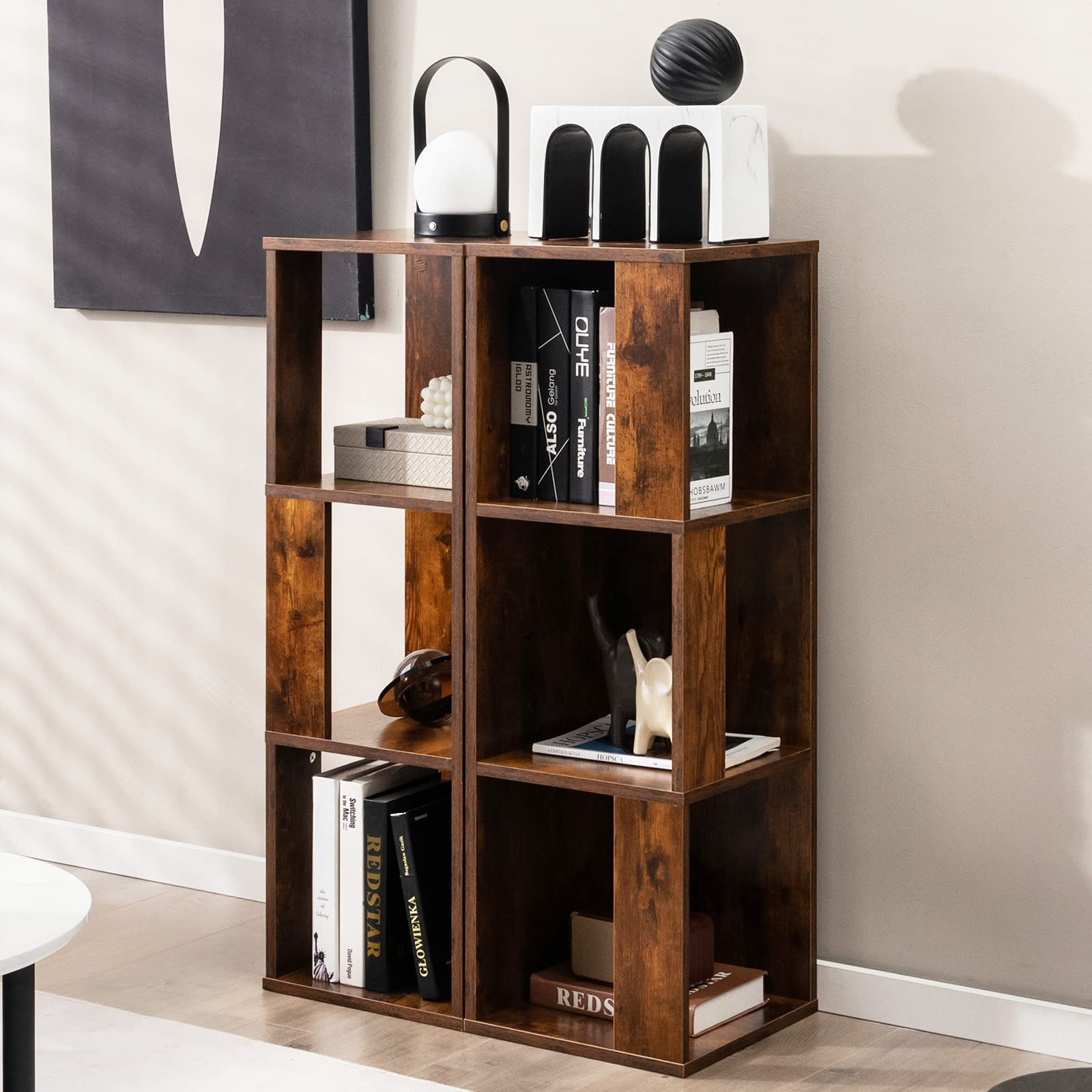 Giantex 6 Cube Bookcase