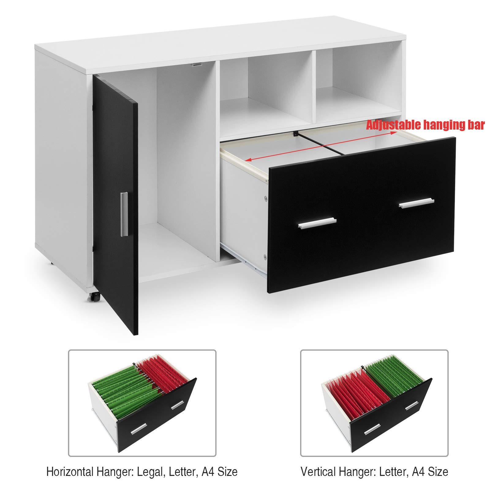 Giantex Lateral File Cabinet